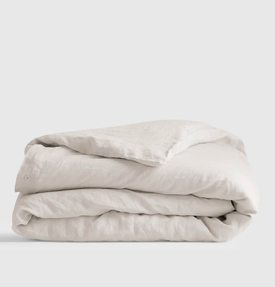 100% Linen Twin Duvet Cover