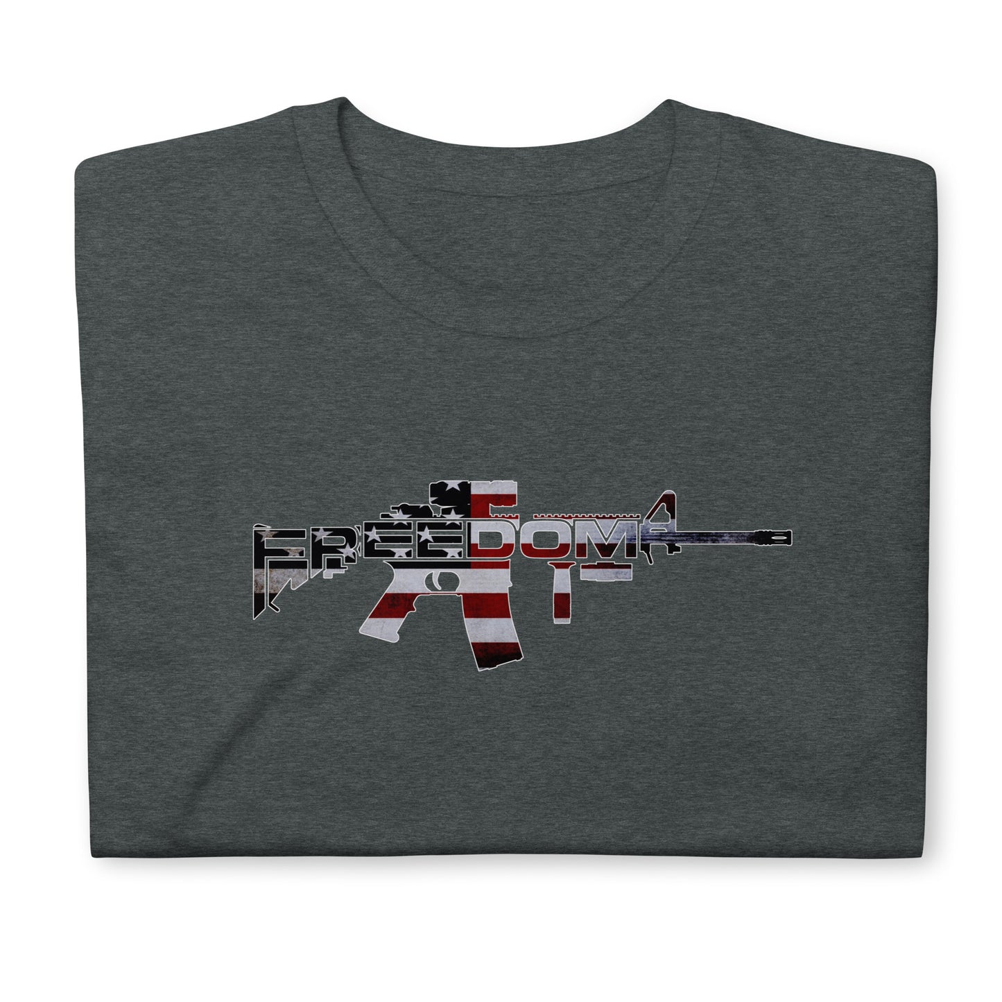 Freedom AR-15 Flag T-Shirt (dark color shirts)