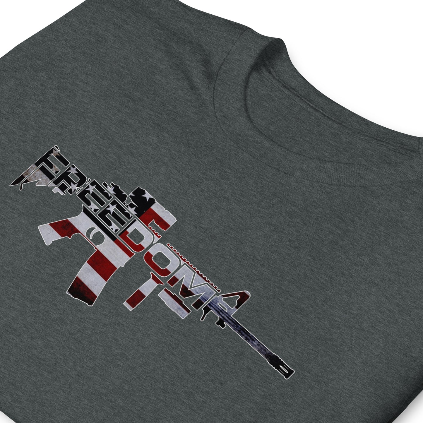 Freedom AR-15 Flag T-Shirt (dark color shirts)