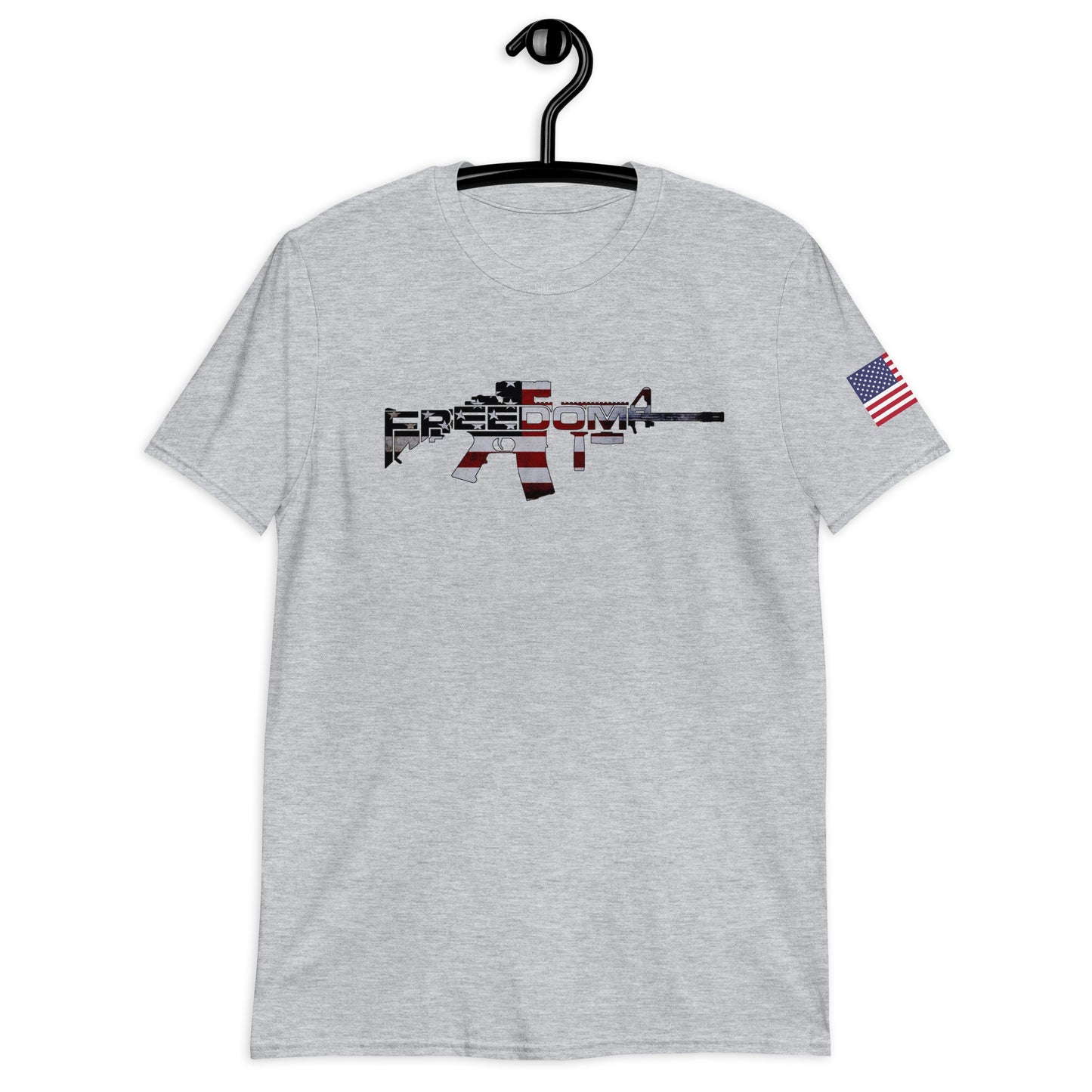 Freedom AR-15 Flag T-Shirt (light color shirts)