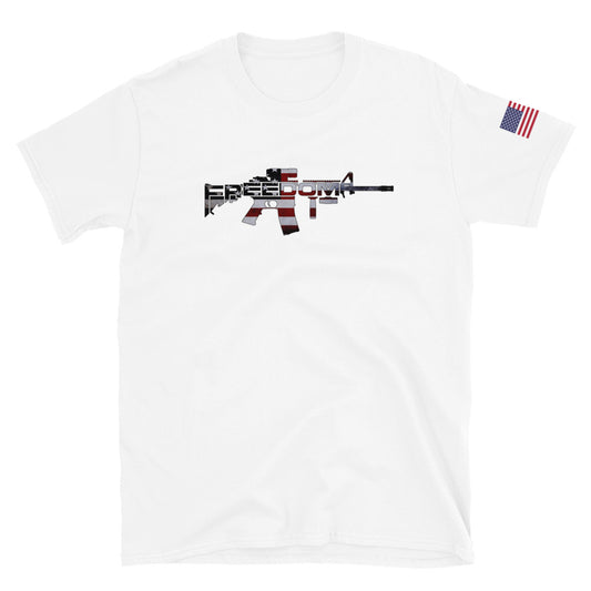 Freedom AR-15 Flag T-Shirt (light color shirts)