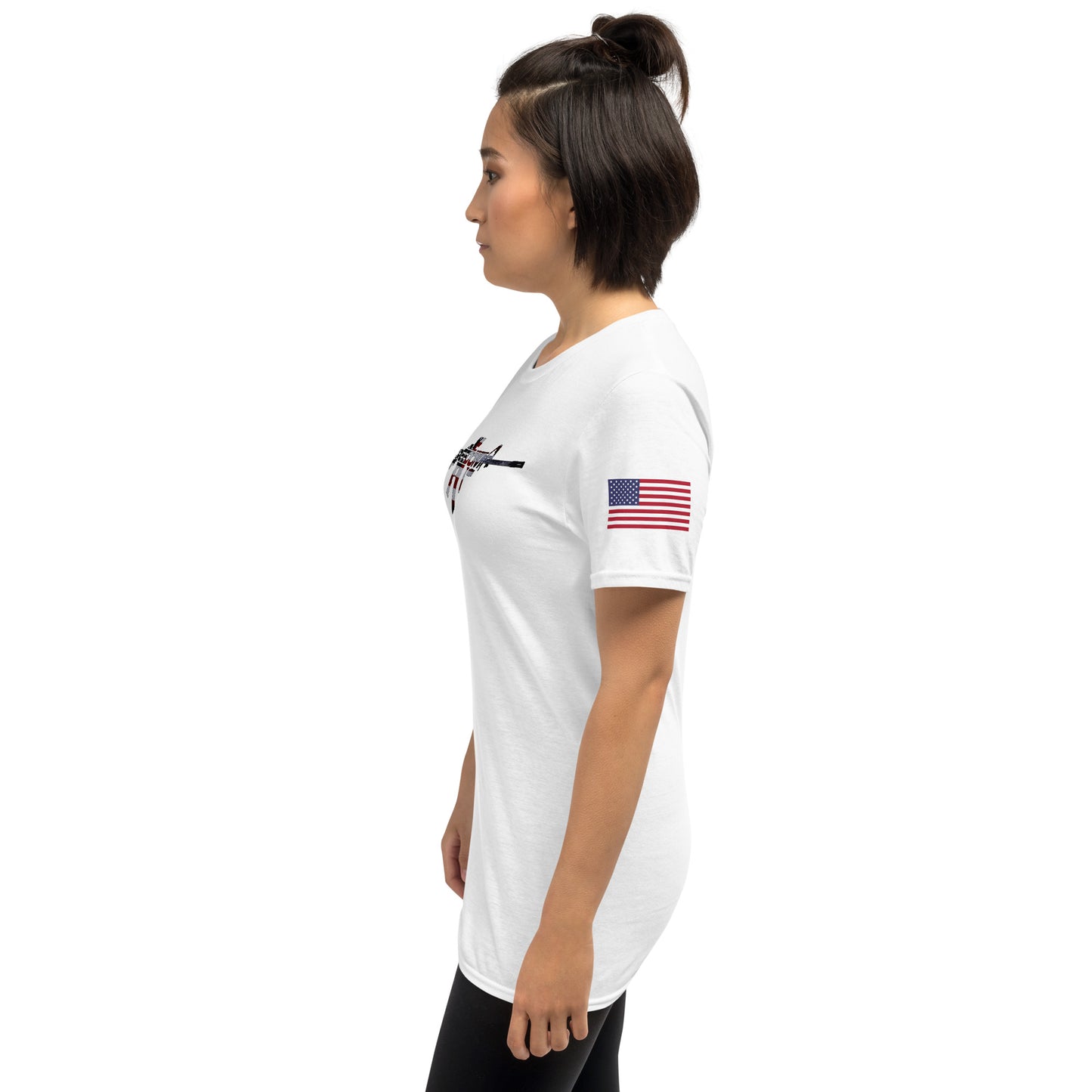 Freedom AR-15 Flag T-Shirt (light color shirts)